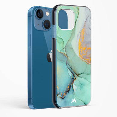 Green Shale Marble Impact Drop Protection Case (Apple)