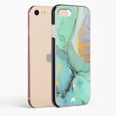 Green Shale Marble Impact Drop Protection Case (Apple)