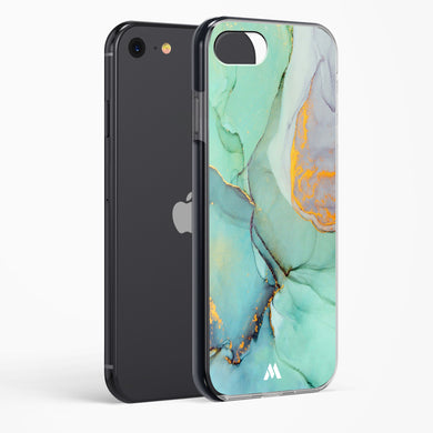 Green Shale Marble Impact Drop Protection Case (Apple)