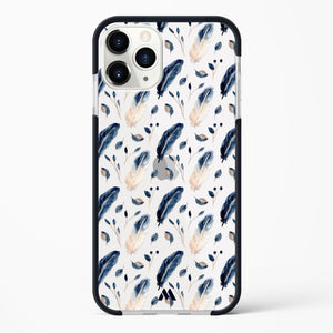 Painted Willow Bird Feathers Impact Drop Protection Case (Apple)