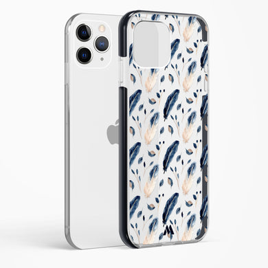 Painted Willow Bird Feathers Impact Drop Protection Case (Apple)