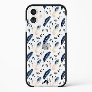 Painted Willow Bird Feathers Impact Drop Protection Case (Apple)