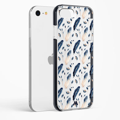 Painted Willow Bird Feathers Impact Drop Protection Case (Apple)