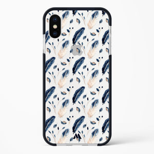 Painted Willow Bird Feathers Impact Drop Protection Case (Apple)