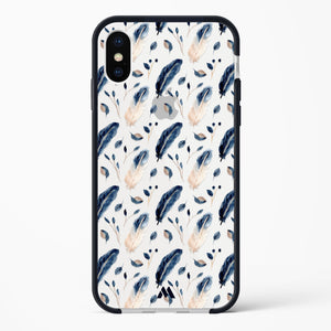 Painted Willow Bird Feathers Impact Drop Protection Case (Apple)