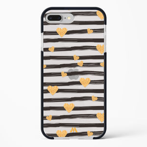 Hearts in Gold Impact Drop Protection Case (Apple)