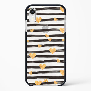 Hearts in Gold Impact Drop Protection Case (Apple)