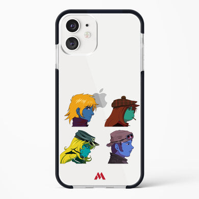 Gorillaz Daft Punk Interstellar555 Crossover Impact Drop Protection Case (Apple)