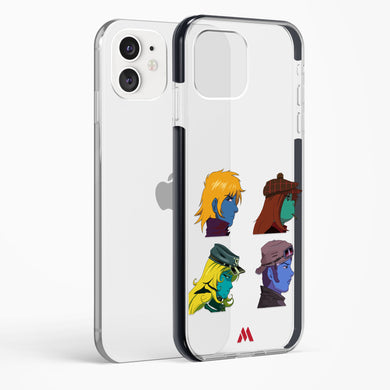 Gorillaz Daft Punk Interstellar555 Crossover Impact Drop Protection Case (Apple)