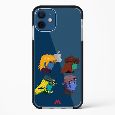 Gorillaz Daft Punk Interstellar555 Crossover Impact Drop Protection Case (Apple)