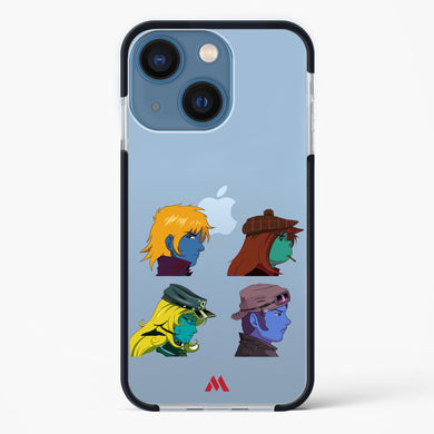 Gorillaz Daft Punk Interstellar555 Crossover Impact Drop Protection Case (Apple)