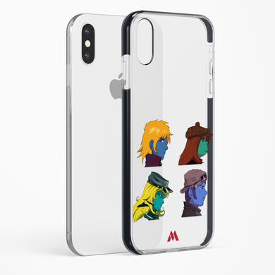 Gorillaz Daft Punk Interstellar555 Crossover Impact Drop Protection Case (Apple)