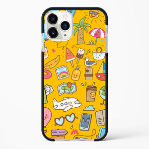 Vintage Travel Impact Drop Protection Case (Apple)