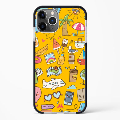 Vintage Travel Impact Drop Protection Case (Apple)