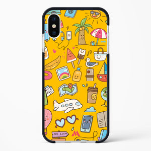 Vintage Travel Impact Drop Protection Case (Apple)