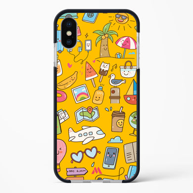 Vintage Travel Impact Drop Protection Case (Apple)