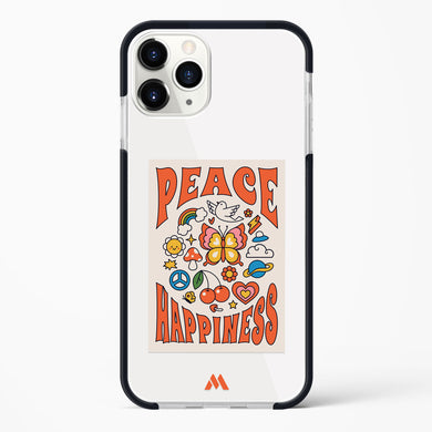 Peace And Happiness Impact Drop Protection Case (Apple)