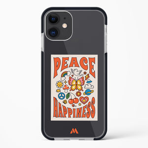 Peace And Happiness Impact Drop Protection Case (Apple)
