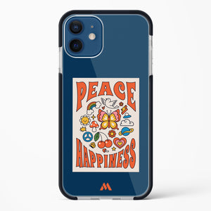 Peace And Happiness Impact Drop Protection Case (Apple)