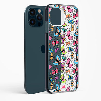 Stickered Butterflies Impact Drop Protection Case (Apple)