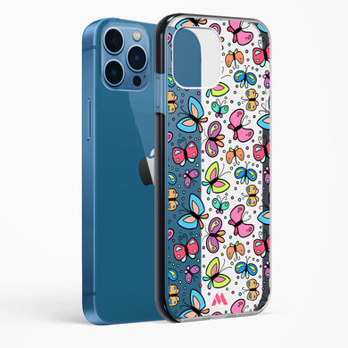 Stickered Butterflies Impact Drop Protection Case (Apple)