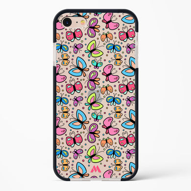 Stickered Butterflies Impact Drop Protection Case (Apple)