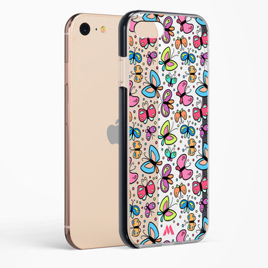 Stickered Butterflies Impact Drop Protection Case (Apple)