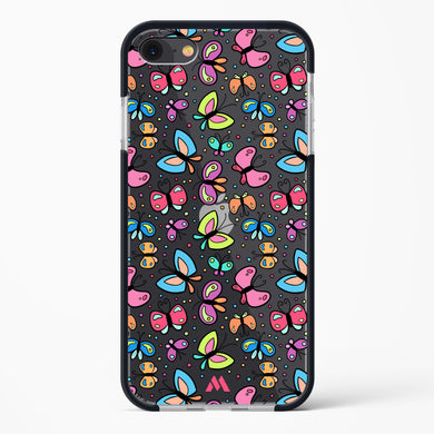 Stickered Butterflies Impact Drop Protection Case (Apple)