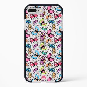 Stickered Butterflies Impact Drop Protection Case (Apple)