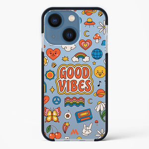 Stickered Good Vibes Impact Drop Protection Case (Apple)