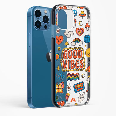 Stickered Good Vibes Impact Drop Protection Case (Apple)