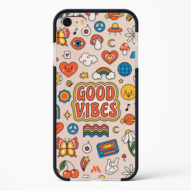 Stickered Good Vibes Impact Drop Protection Case (Apple)