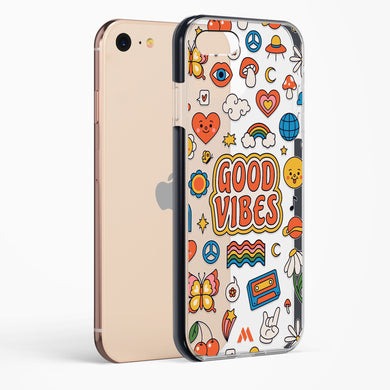 Stickered Good Vibes Impact Drop Protection Case (Apple)