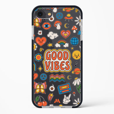 Stickered Good Vibes Impact Drop Protection Case (Apple)