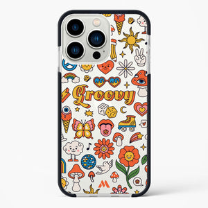 Stickered Grooviness Impact Drop Protection Case (Apple)