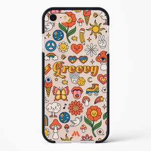 Stickered Grooviness Impact Drop Protection Case (Apple)