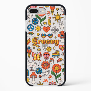 Stickered Grooviness Impact Drop Protection Case (Apple)