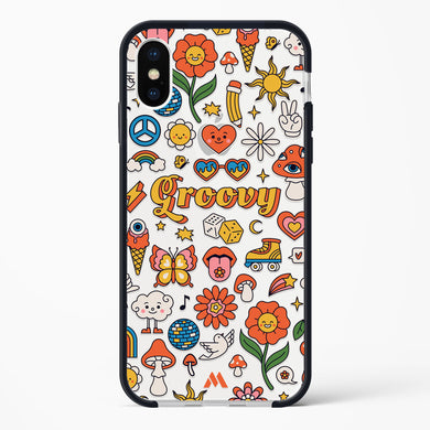 Stickered Grooviness Impact Drop Protection Case (Apple)