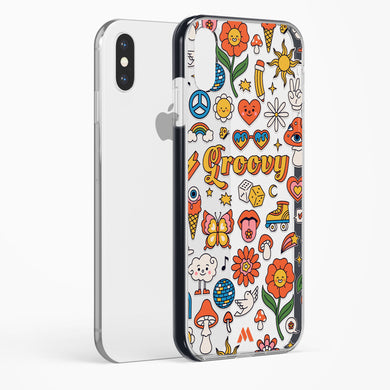 Stickered Grooviness Impact Drop Protection Case (Apple)