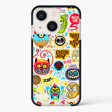 Stickered Monsters Impact Drop Protection Case (Apple)
