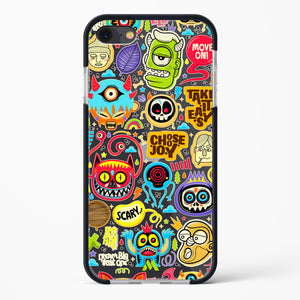 Stickered Monsters Impact Drop Protection Case (Apple)