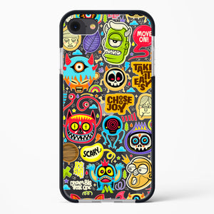 Stickered Monsters Impact Drop Protection Case (Apple)