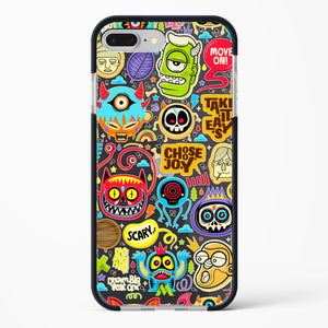 Stickered Monsters Impact Drop Protection Case (Apple)
