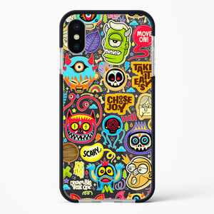 Stickered Monsters Impact Drop Protection Case (Apple)