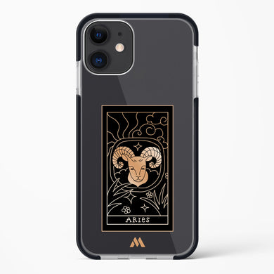 Tarot Card Zodiac Aries Impact Drop Protection Case (Apple)