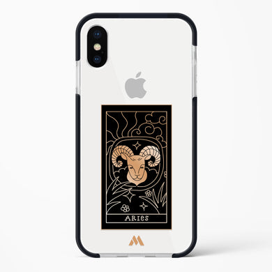 Tarot Card Zodiac Aries Impact Drop Protection Case (Apple)