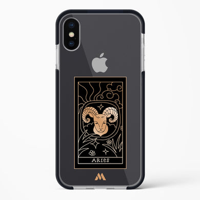 Tarot Card Zodiac Aries Impact Drop Protection Case (Apple)