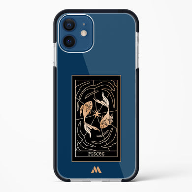 Tarot Card Zodiac Pisces Impact Drop Protection Case (Apple)