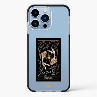 Tarot Card Zodiac Pisces Impact Drop Protection Case (Apple)
