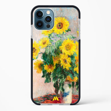 Bouquet of Sunflowers [Claude Monet] Impact Drop Protection Case (Apple)